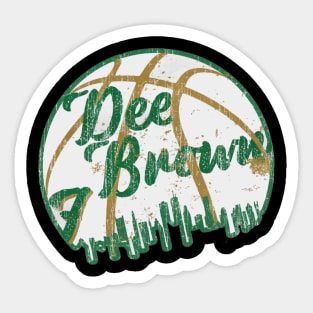 dee brown skyball Sticker